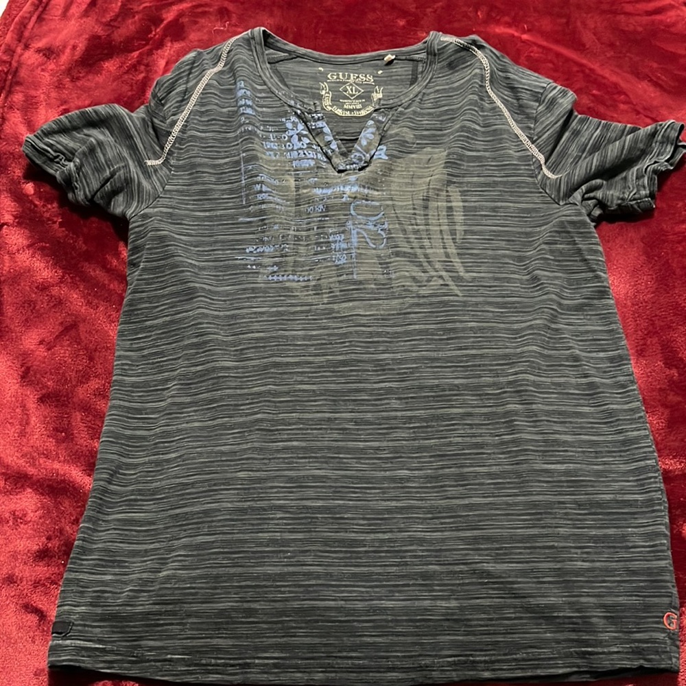 Men’s Guess Henley T-Shirt
